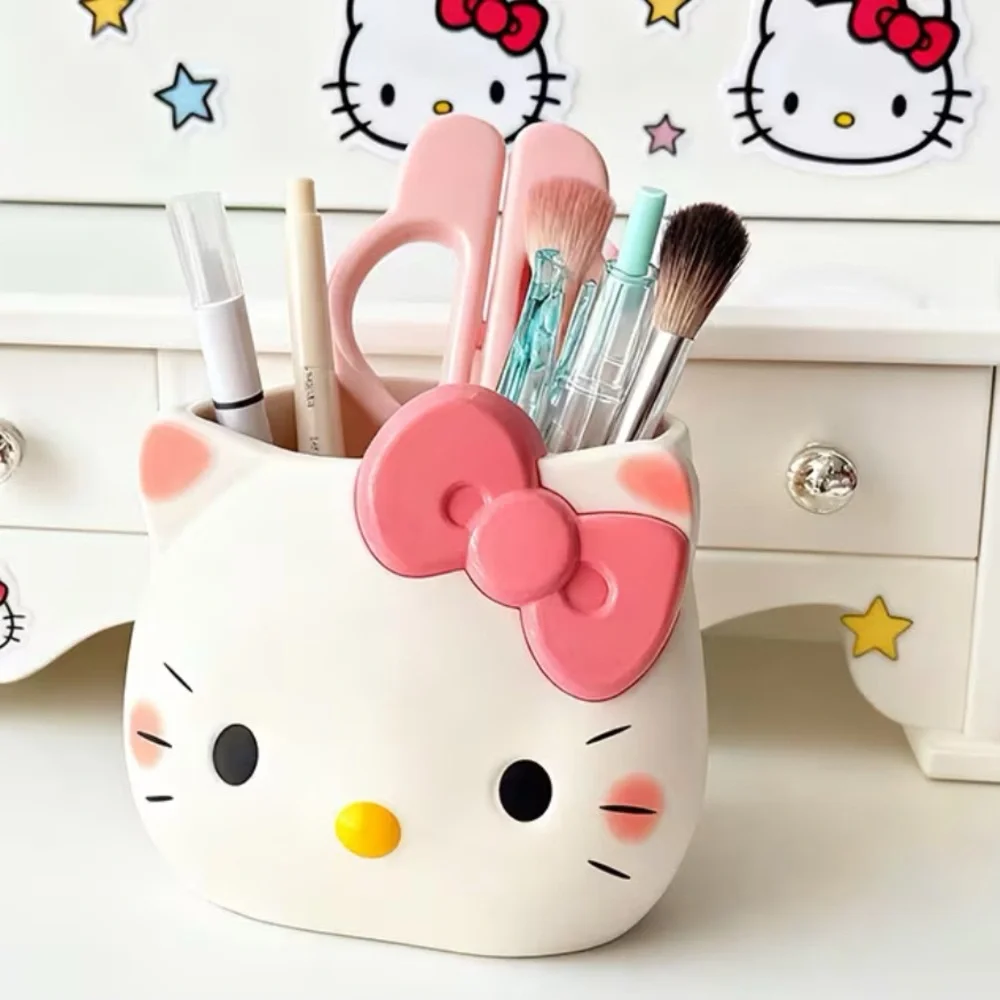 Hello Kitty Make Up Brush or Pen Holder-NEW